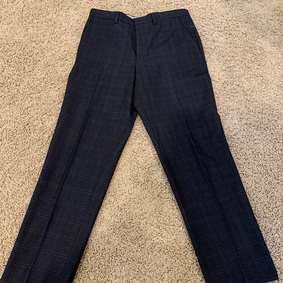 Etro Other - ETRO Milano Black Plaid Wool Pant: Italian 48 EUC!